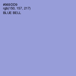 #969DD9 - Blue Bell Color Image